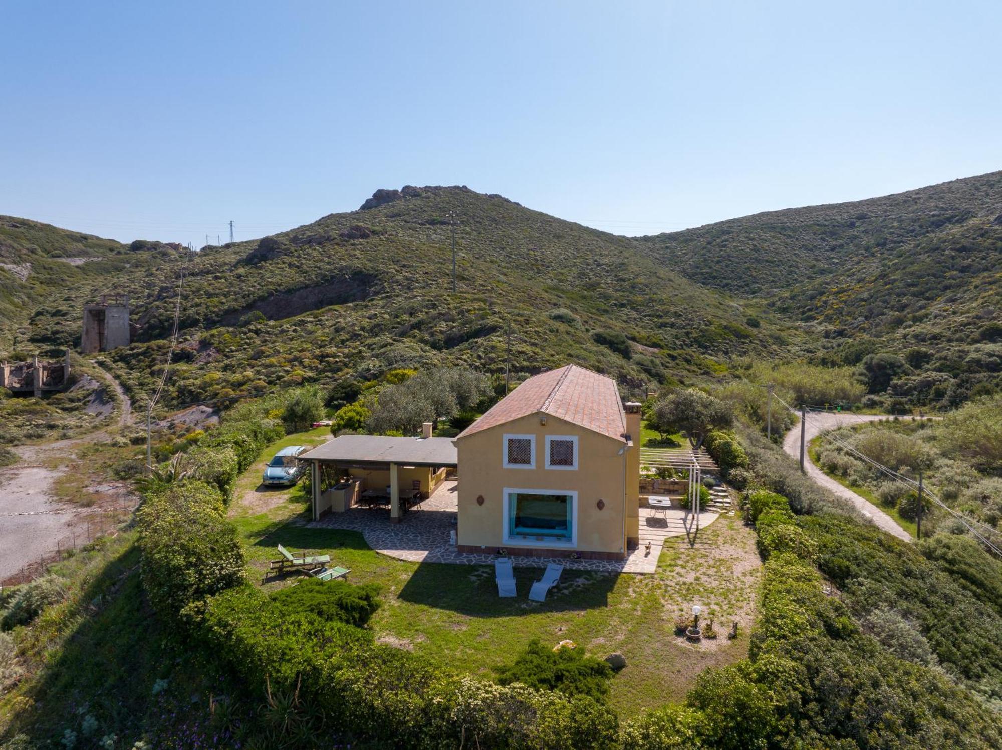 Miniera dellʼArgentiera B&B Calata Di Soli المظهر الخارجي الصورة